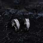[Clover Jewelry]ZERO 1 MINI SILVER DIAMOND EARRINGS