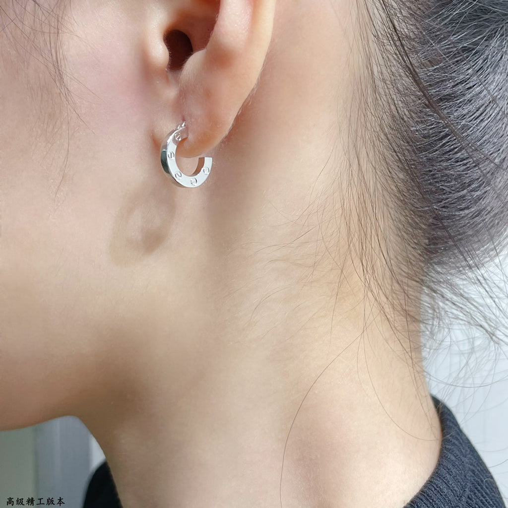 [Clover Schmuck]LOVE MINI OHRRINGE