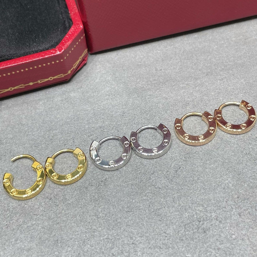 [Clover Schmuck]LOVE MINI OHRRINGE