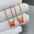 [Clover Jewelry]MINI POP H NECKLACE