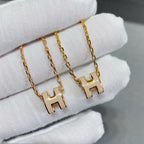 [Clover Jewelry]MINI POP H NECKLACE
