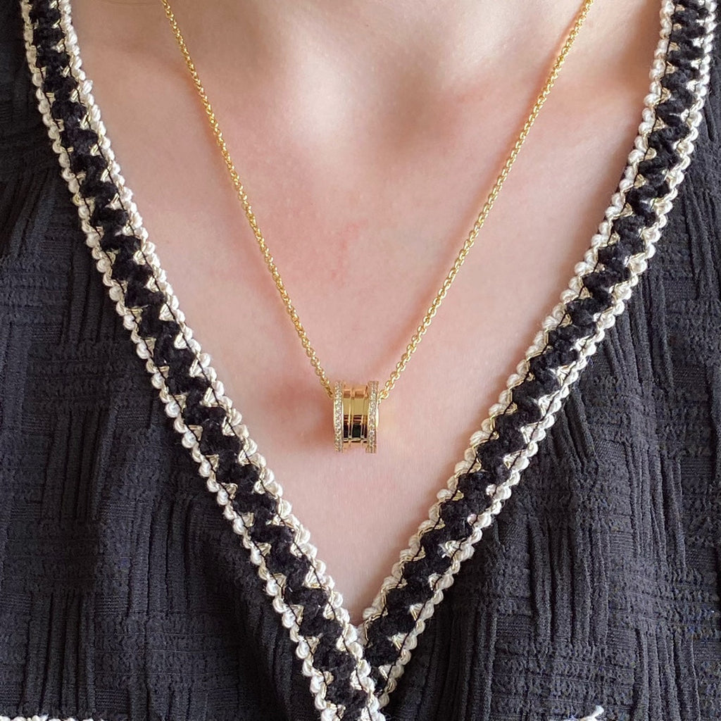 [Clover Jewelry]ZERO 1 DIAMOND NECKLACE