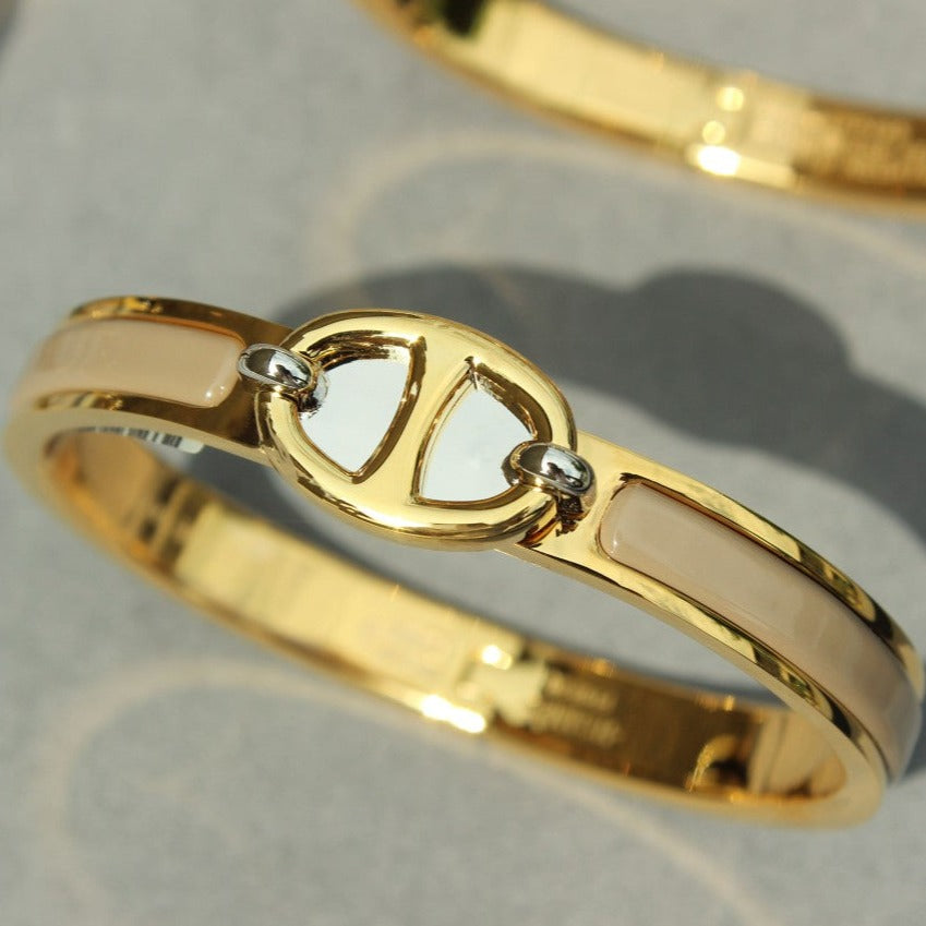[Clover Jewelry]CLIC CHAINE GOLD BRACELET