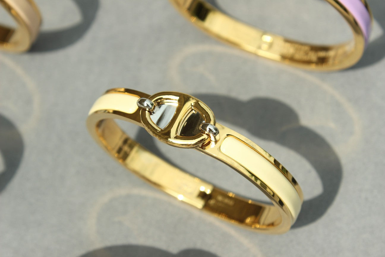[Clover Jewelry]CLIC CHAINE GOLD BRACELET