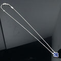 [Clover Jewelry]CLOVER PIETERSITE SILVER LONG NECKLACE
