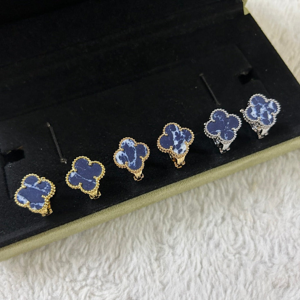 [Clover Jewelry]CLOVER PIETERSIT MITTLERE OHRSTECKER