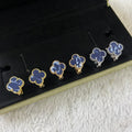[Clover Jewelry]CLOVER PIETERSIT MITTLERE OHRSTECKER