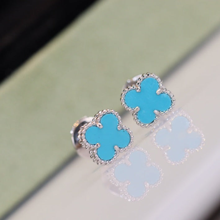[Clover Jewelry]CLOVER MINI TURQUOISE SILBERSTECCKER