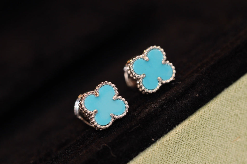 [Clover Jewelry]CLOVER MINI TURQUOISE SILBERSTECCKER