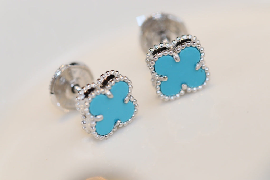 [Clover Jewelry]CLOVER MINI TURQUOISE SILBERSTECCKER