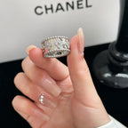 [Clover Jewelry]PERLEE DIAMOND LARGE RING