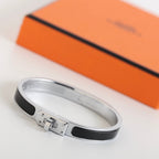 [Clover Jewelry]HM KELLY BLACK BRACELET