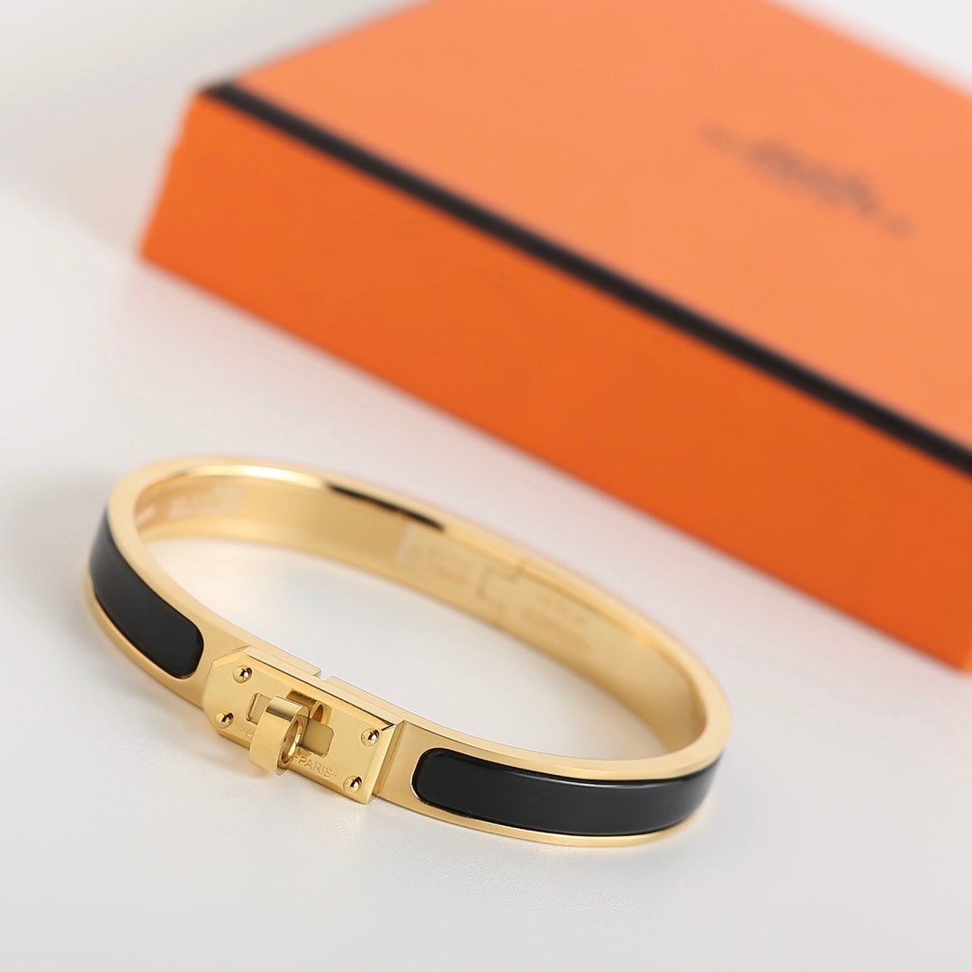 [Clover Jewelry]HM KELLY BLACK BRACELET