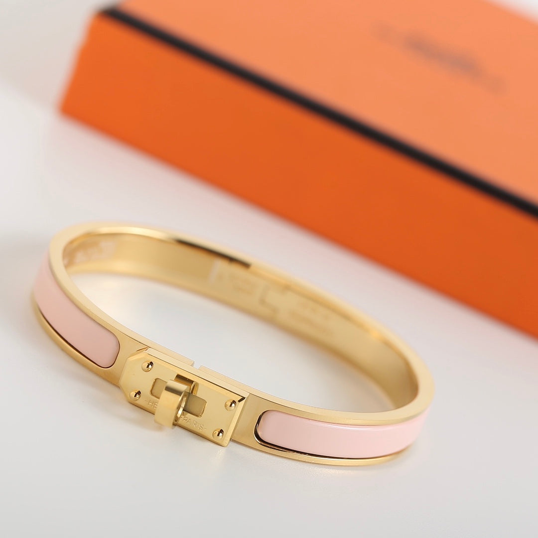 [Clover Jewelry]HM KELLY LIGHT PINK BRACELET