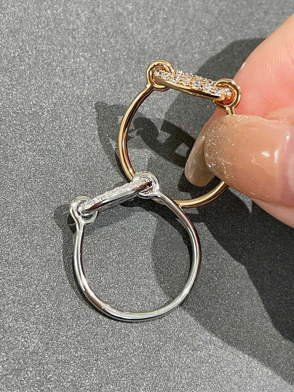 [Clover Jewelry]RONDE SMALL DIAMOND RING