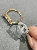 [Clover Jewelry]RONDE SMALL DIAMOND RING