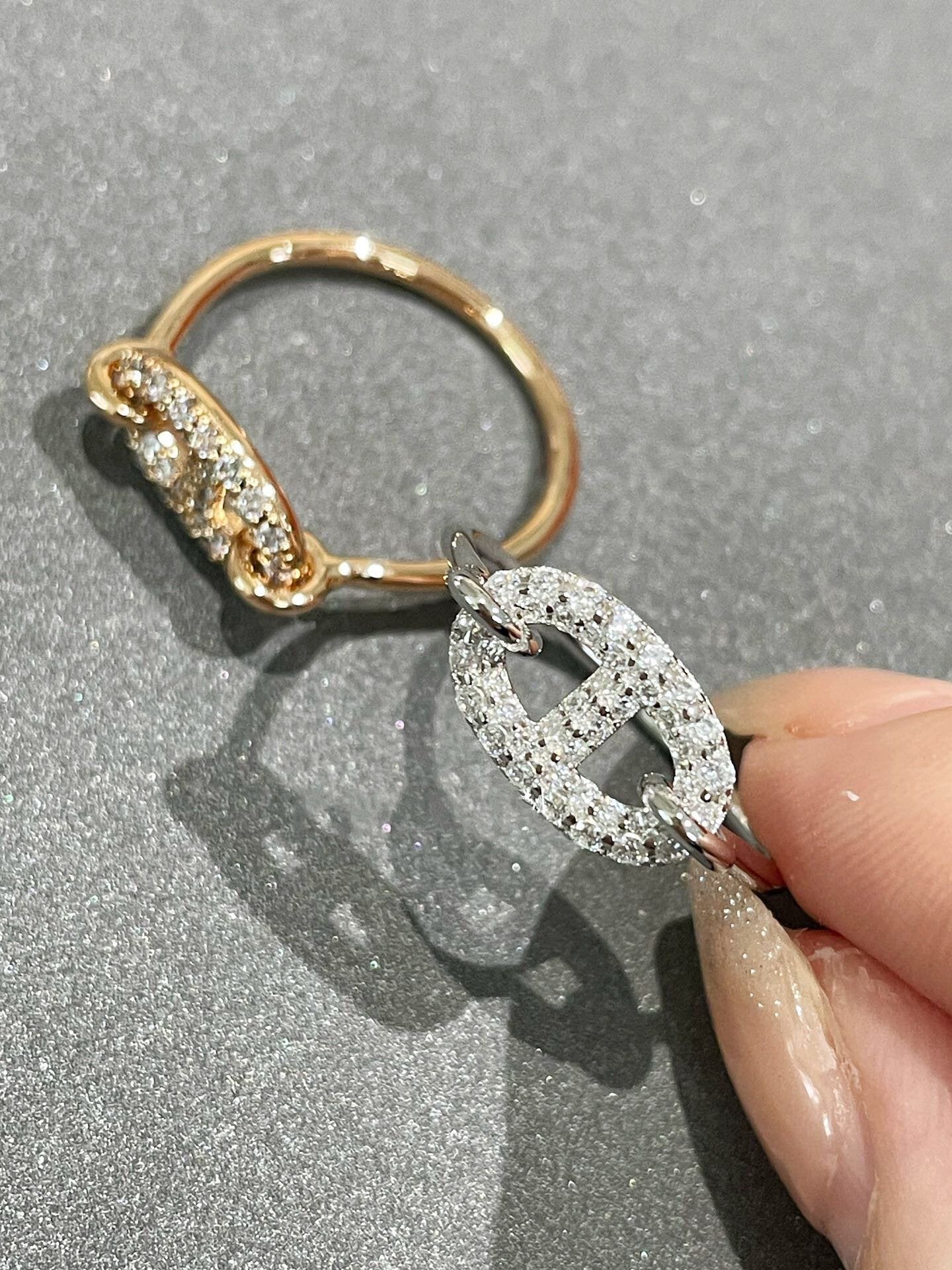 [Clover Jewelry]RONDE SMALL DIAMOND RING