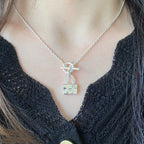 [Clover Jewelry]CONSTANCE PEDANT SILVER NECKLACE