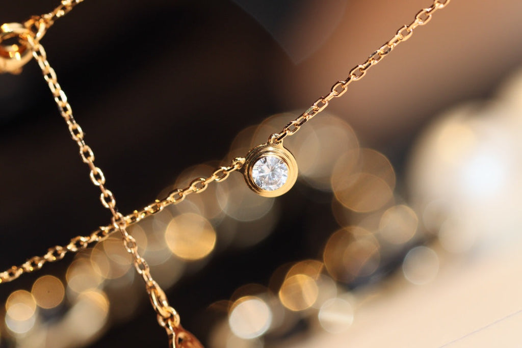 [Clover Jewelry]DAMOUR DIAMOND NECKLACE