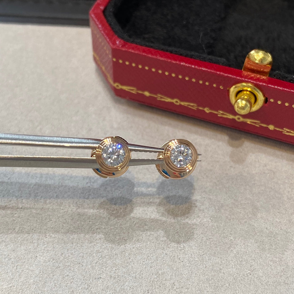 [Clover Jewelry]DAMOUR DIAMANT-OHRRINGE