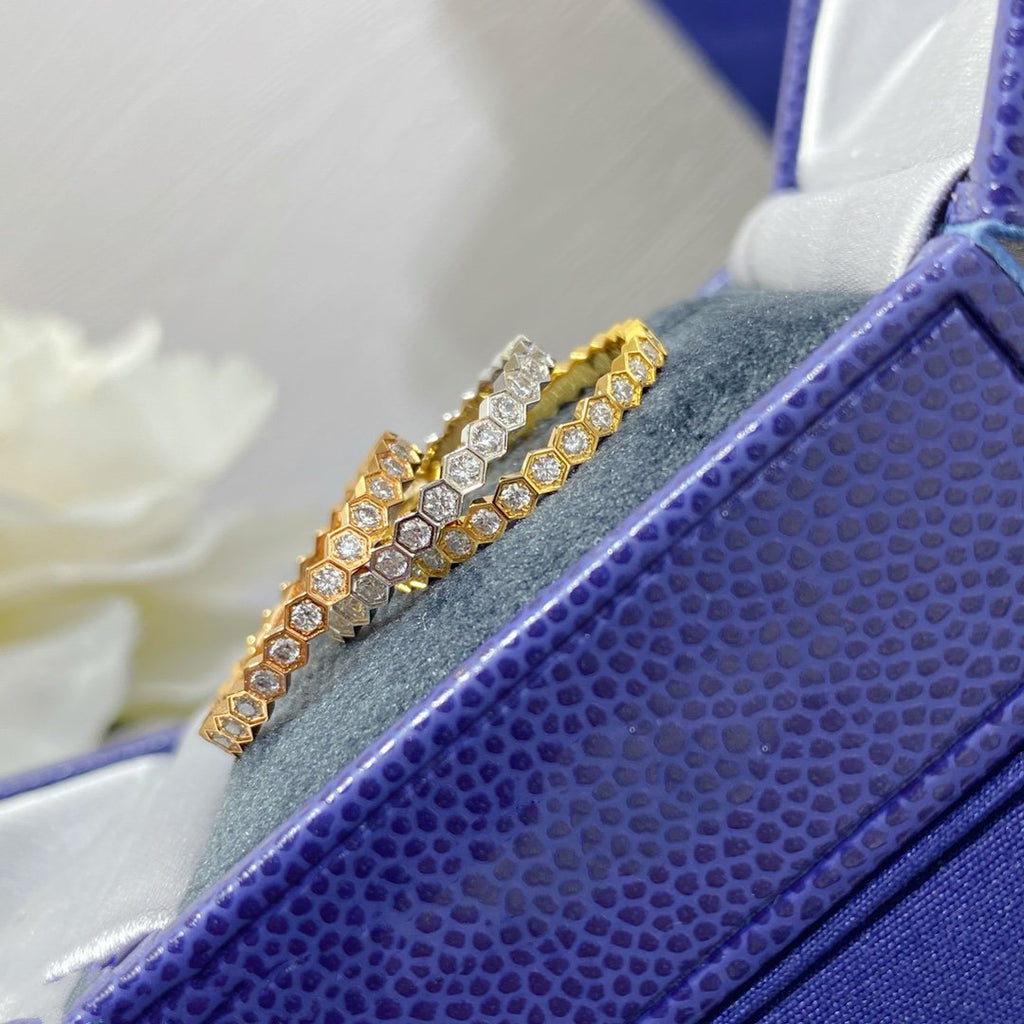 [Clover Jewelry]BEE LOVE DIAMOND PAVED SMALL RING