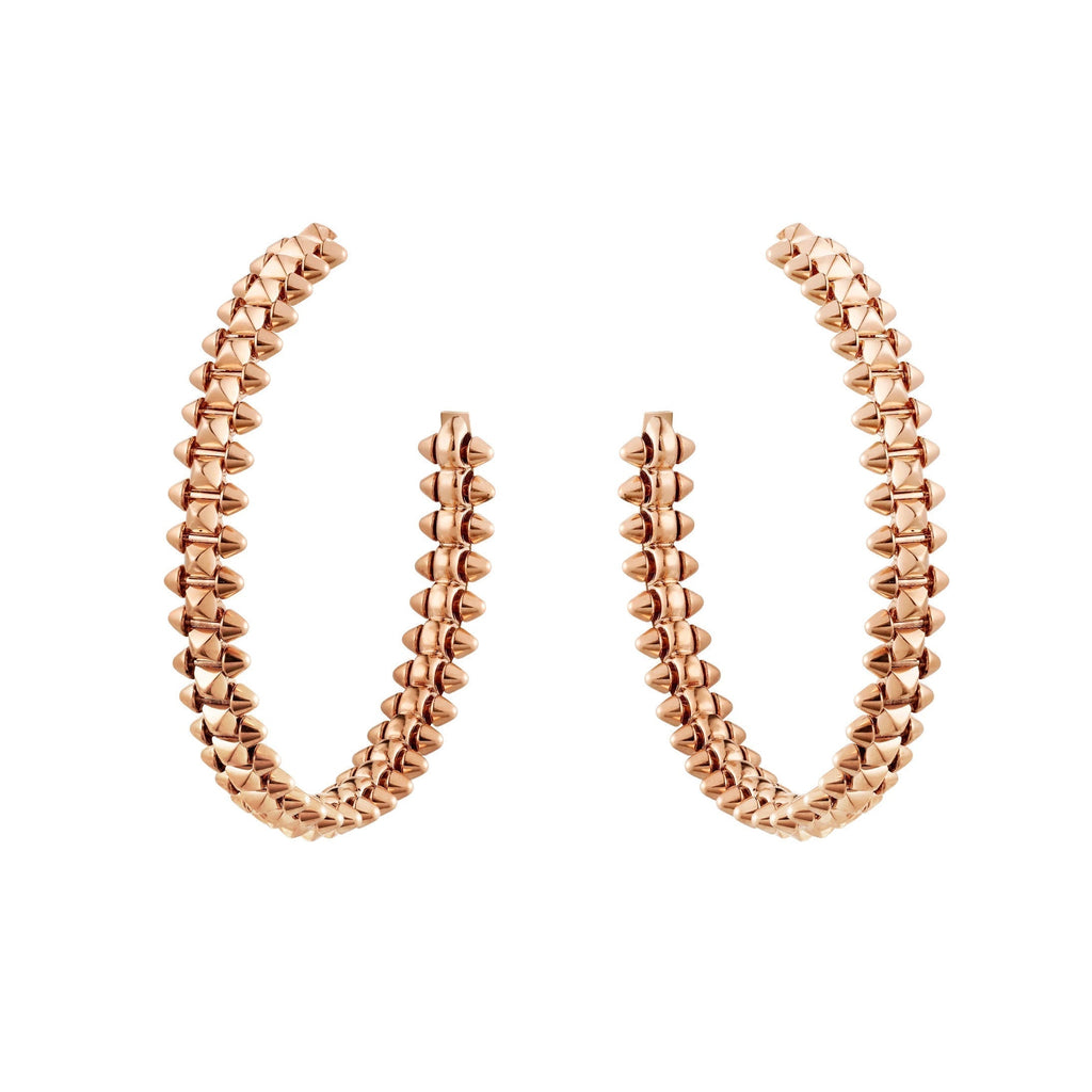 [Clover Jewelry]CLASH LARGE HOOP EARRINGS
