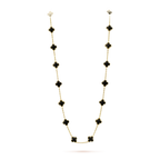 [Clover Jewelry]CLOVER 20 MOTIFS ONYX HALSKETTE