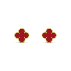 [Clover Jewelry]CLOVER MINI 9.5MM CARNELIAN EARRINGS