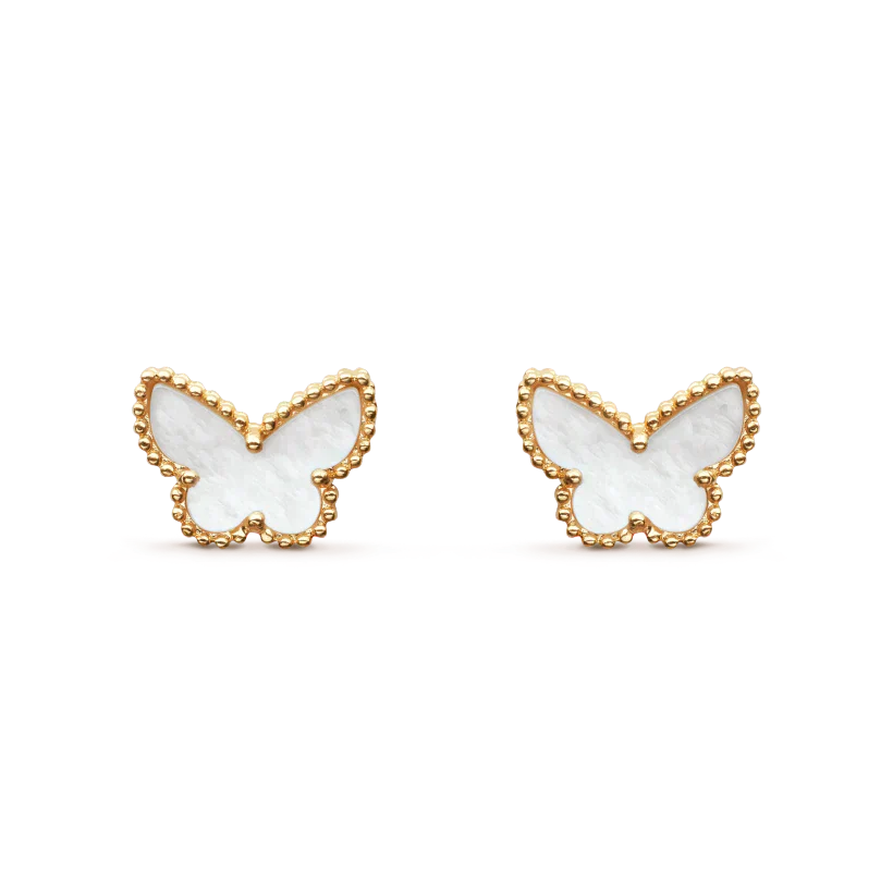 [Clover Jewelry]SWEET BUTTERFLY MOP EARSTUDS