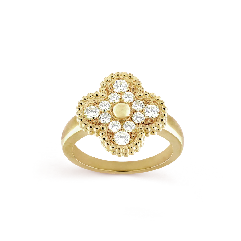 [Clover Jewelry]CLOVER DIAMOND RING