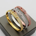 [Clover Jewelry]Move Noa Full Pavé Diamond Bangle Bracelet