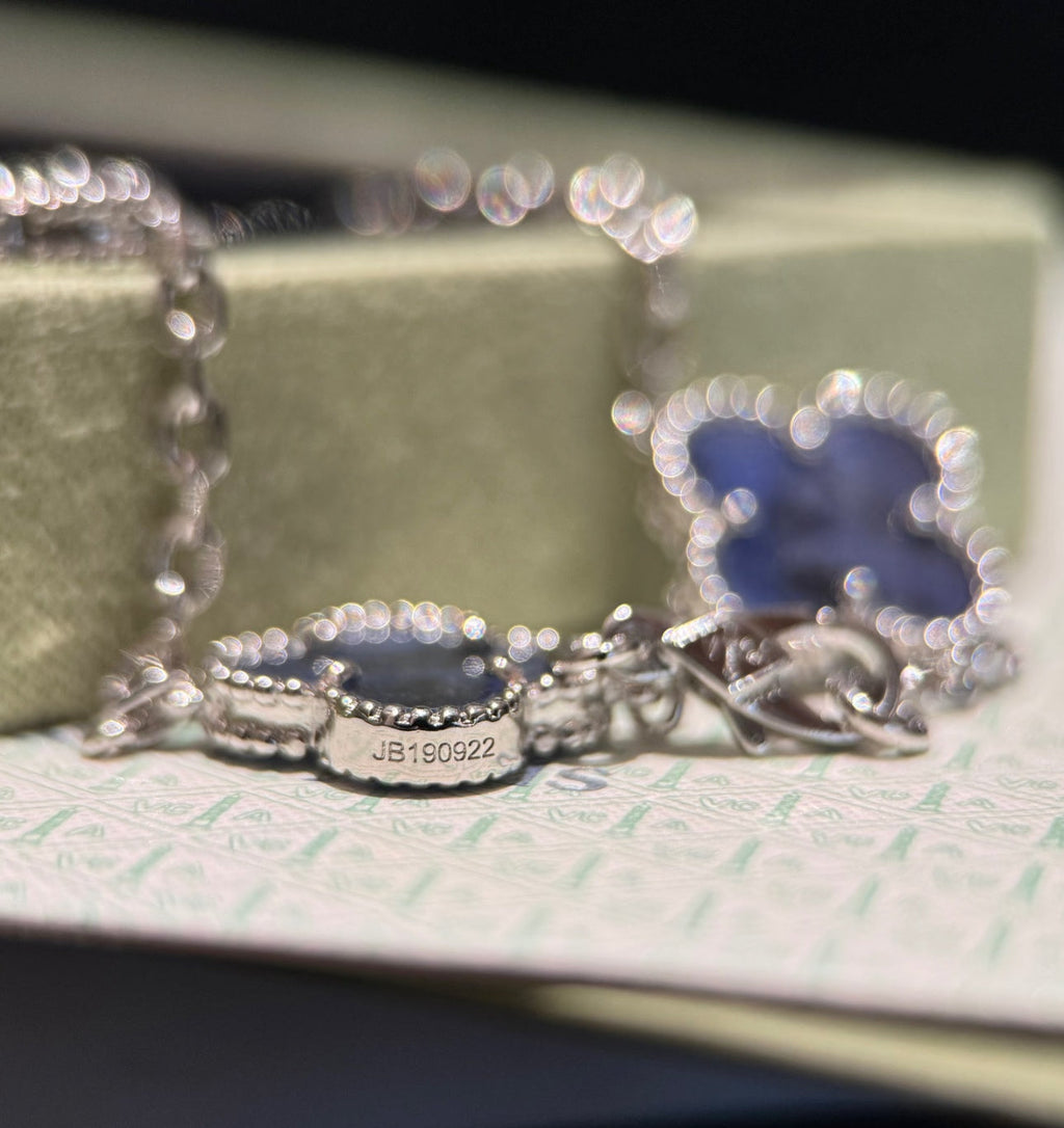 [Clover Jewelry]CLOVER 20 MOTIFS BIDE STONE NECKLACE