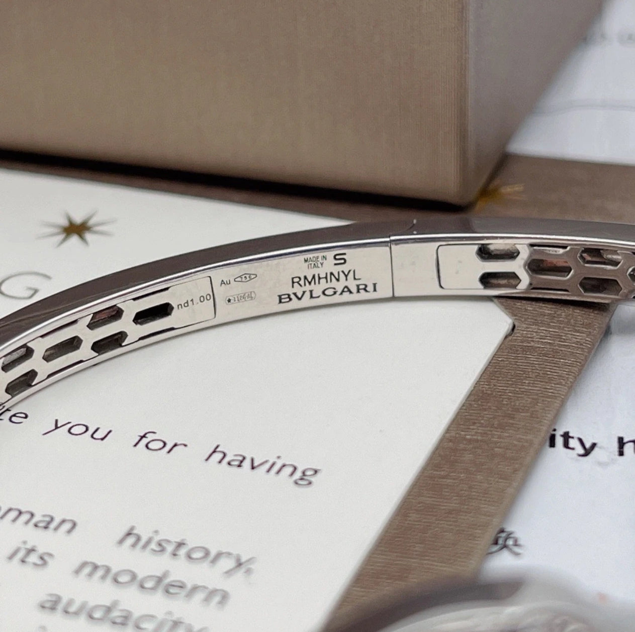 [Clover Jewelry]HAUTE COUTURE SILVER SERPENTI BRACELET