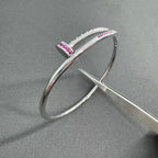 [Clover Jewelry]JUSTE BRACELET 2.5MM DIAMONDS NEW