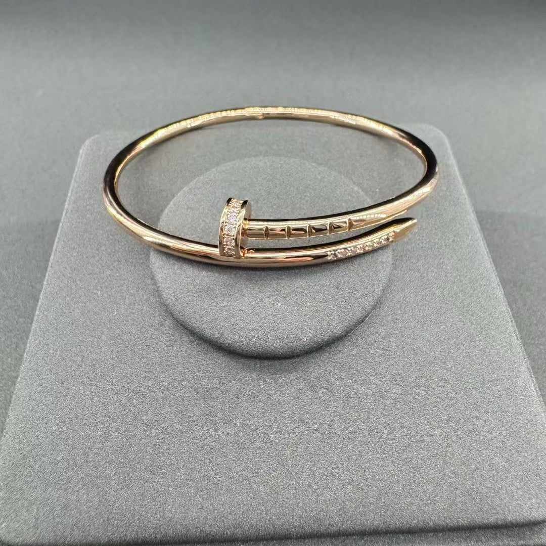 [Clover Jewelry]JUSTE BRACELET 2.5MM DIAMONDS NEW