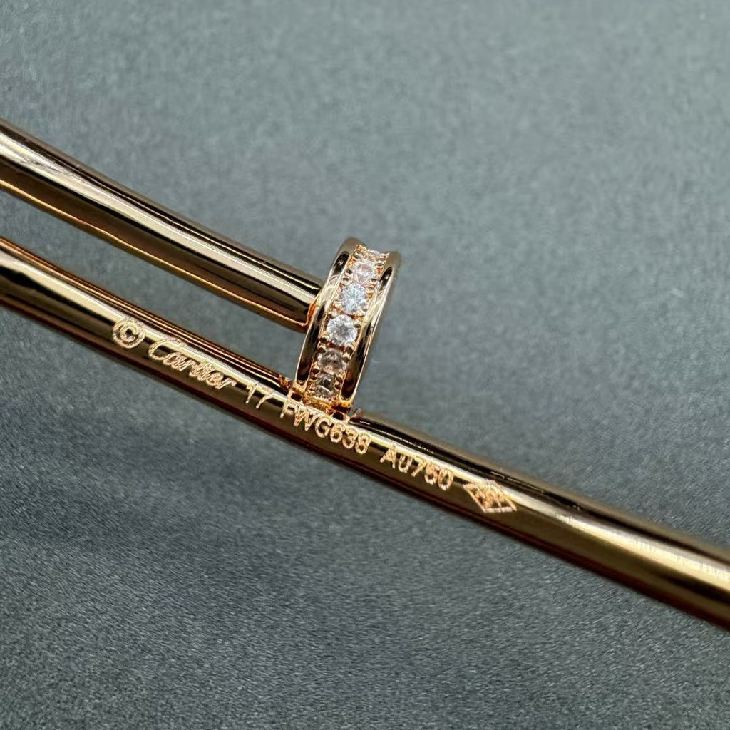 [Clover Jewelry]JUSTE BRACELET 2.5MM DIAMONDS NEW
