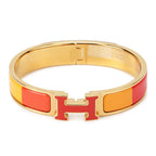 [Clover Jewelry]H ARMBAND ORANGE REGENBOGEN KERAMIK