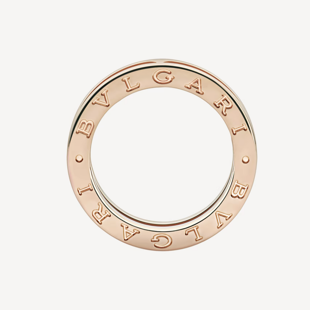 [Clover Jewelry]ZERO 1 ONE-BAND PAVED DIAMONDS ON THE SPIRAL RING