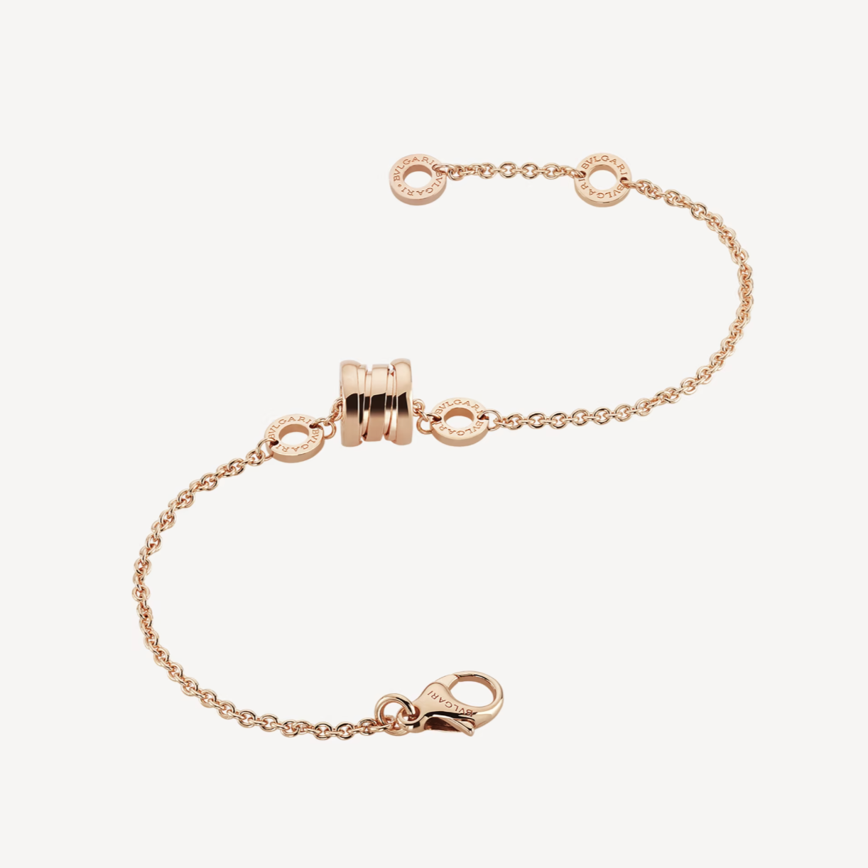 [Clover Jewelry]ZERO 1 SOFT PINK GOLD BRACELET