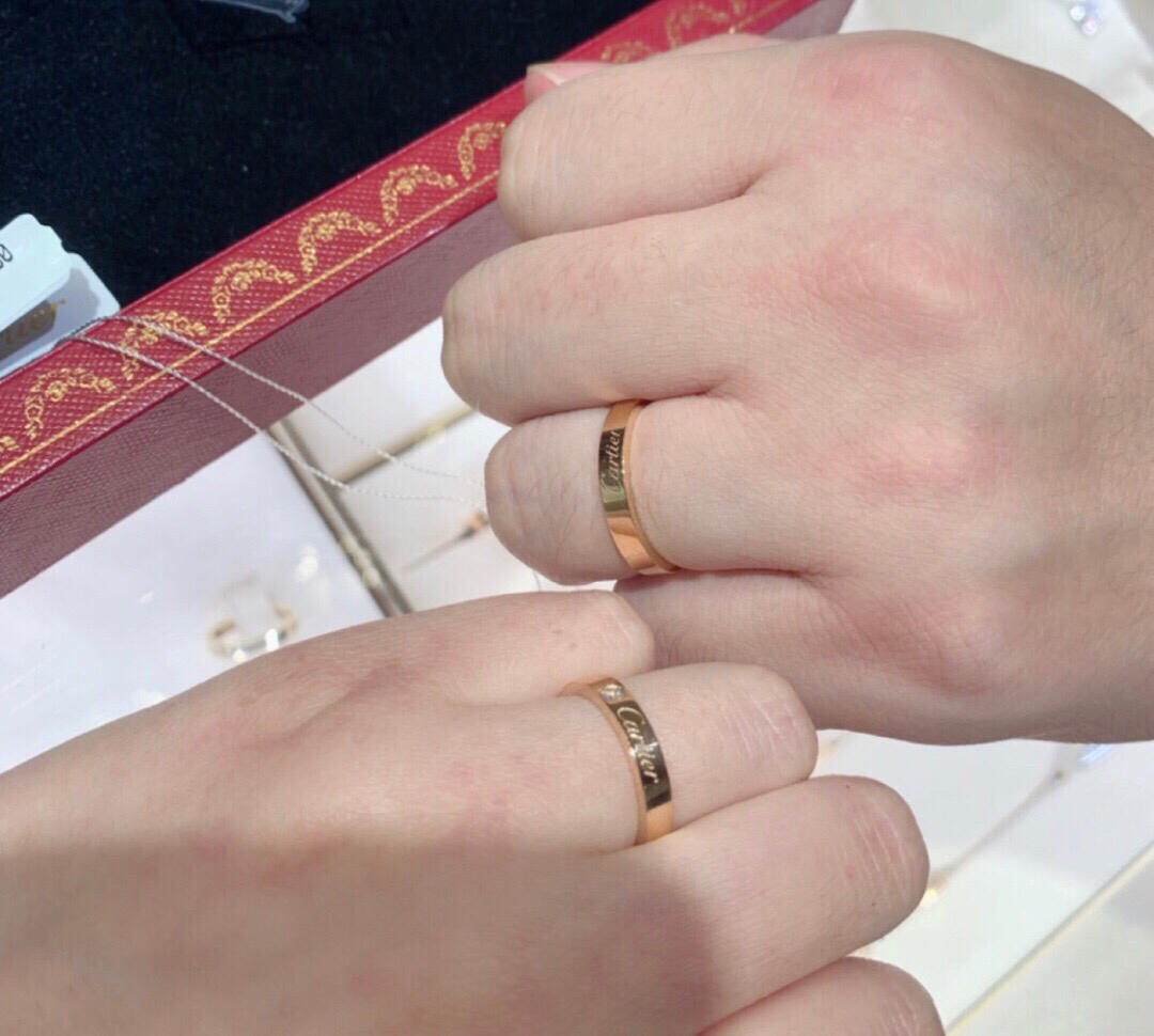 [Clover Jewelry]C PLATINUM 1 DIAMOND RING
