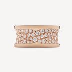 [Clover Jewelry]ZERO 1 MIT GEPFLASTERTEN DIAMANTEN AUF DEM SPIRALRING