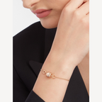 ZERO 1 SOFT PINK GOLD MIT PAVÉ-DIAMANTEN AUF DEM SPIRALARMREIFEN