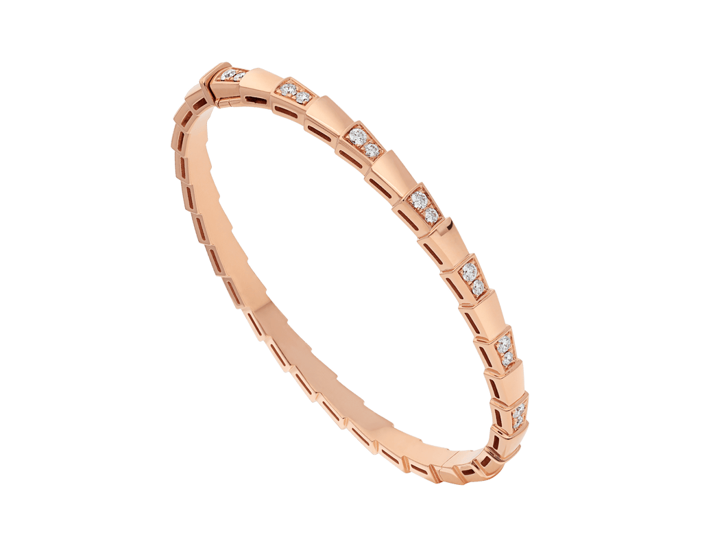 [Clover Jewelry]SERPENTI BRACELET PINK GOLD DIAMOND