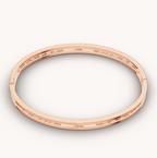 [Clover Jewelry]ZERO 1 SPIRAL LOGO PINK GOLD BRACELET