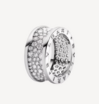 [Clover Jewelry]ZERO 1 MIT GEPFLASTERTEN DIAMANTEN AUF DEM SPIRALRING