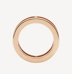 [Clover Jewelry]ZERO 1 ONE-BAND WITH OPENWORK LOGO SPIRAL RING