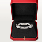 [Clover Jewelry]LOVE BRACELET 6.1MM DIAMOND-PAVED CERAMIC