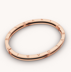 [Clover Jewelry]ZERO 1 PINK GOLD WITH BLACK CERAMIC BRACELET
