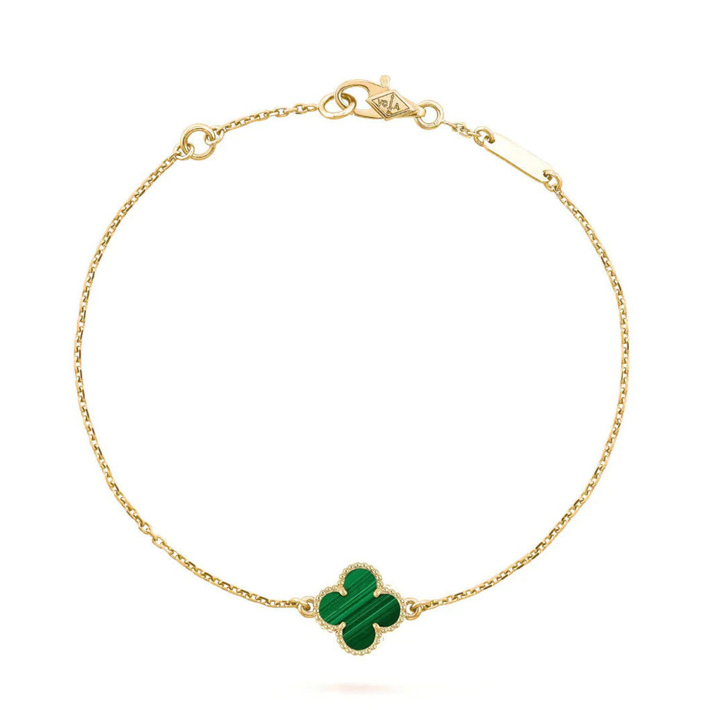 [Clover Schmuck]KLEEBAND-ARMBAND MALACHIT 1 MOTIV