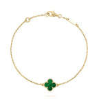 [Clover Schmuck]KLEEBAND-ARMBAND MALACHIT 1 MOTIV